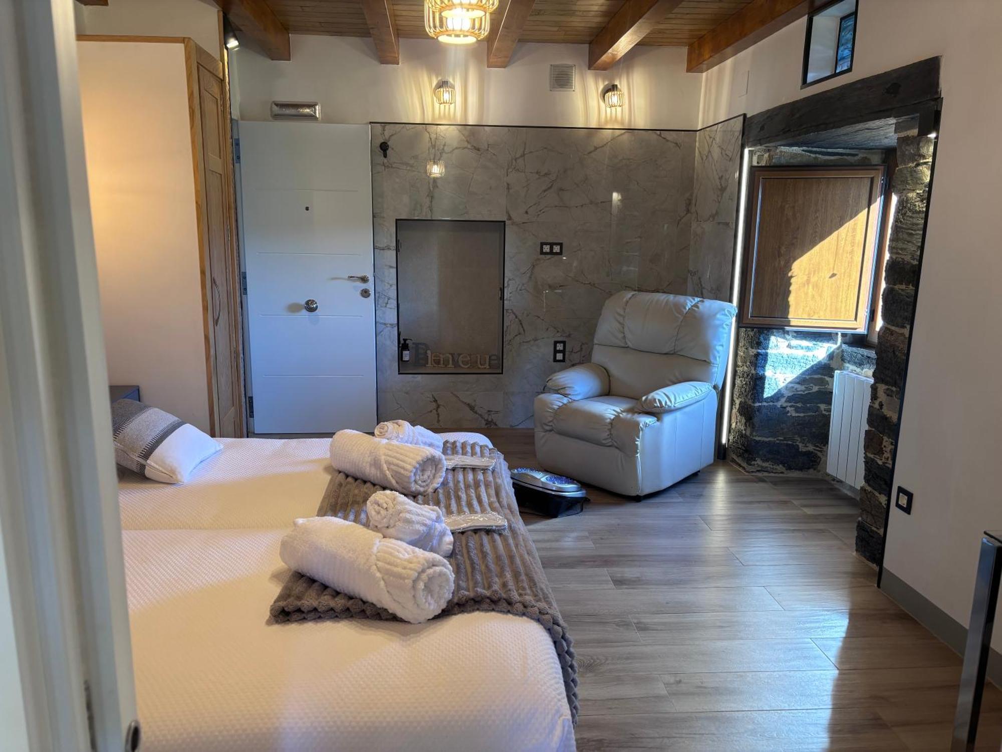 27A01 Casa Uria - Cam. Santiago Villa Berducedo Ngoại thất bức ảnh