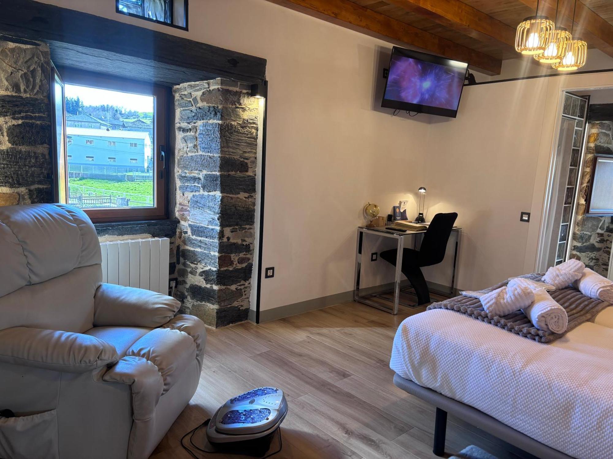 27A01 Casa Uria - Cam. Santiago Villa Berducedo Ngoại thất bức ảnh